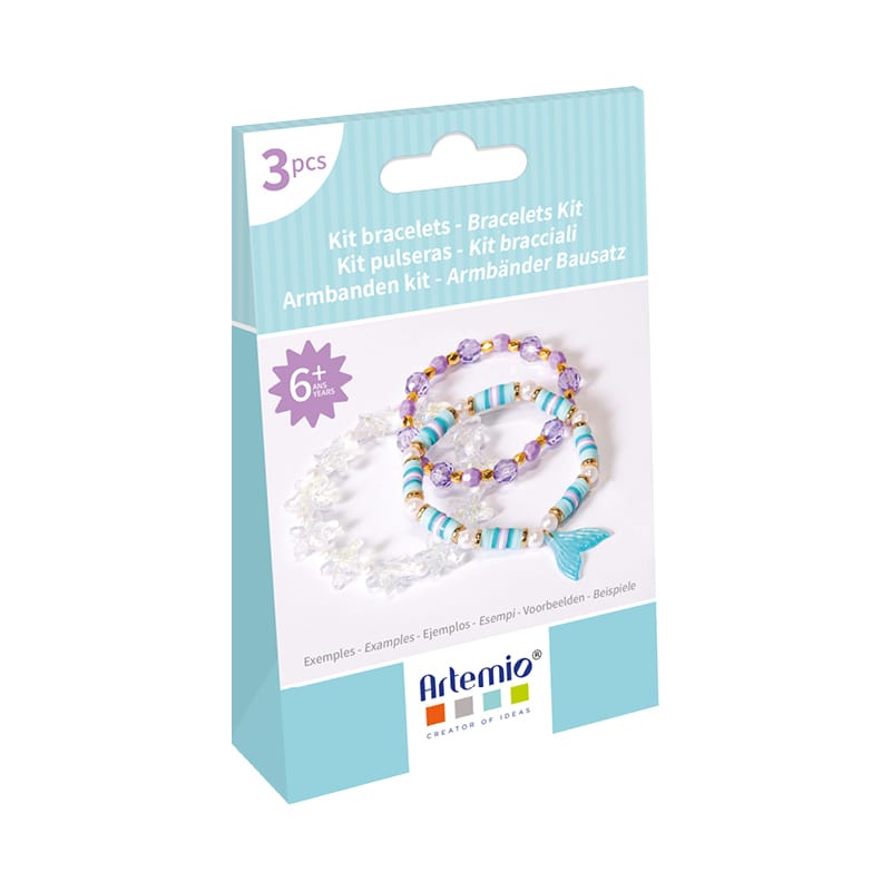 Kit bracelets sirène - Artemio