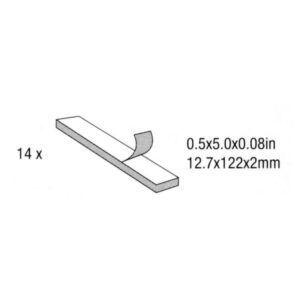 14 bandes adhésives 3D double face - 3L Scrapbook Adhesives