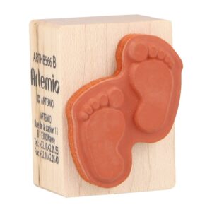 Tampon pieds 26x36 mm - bois - Artemio
