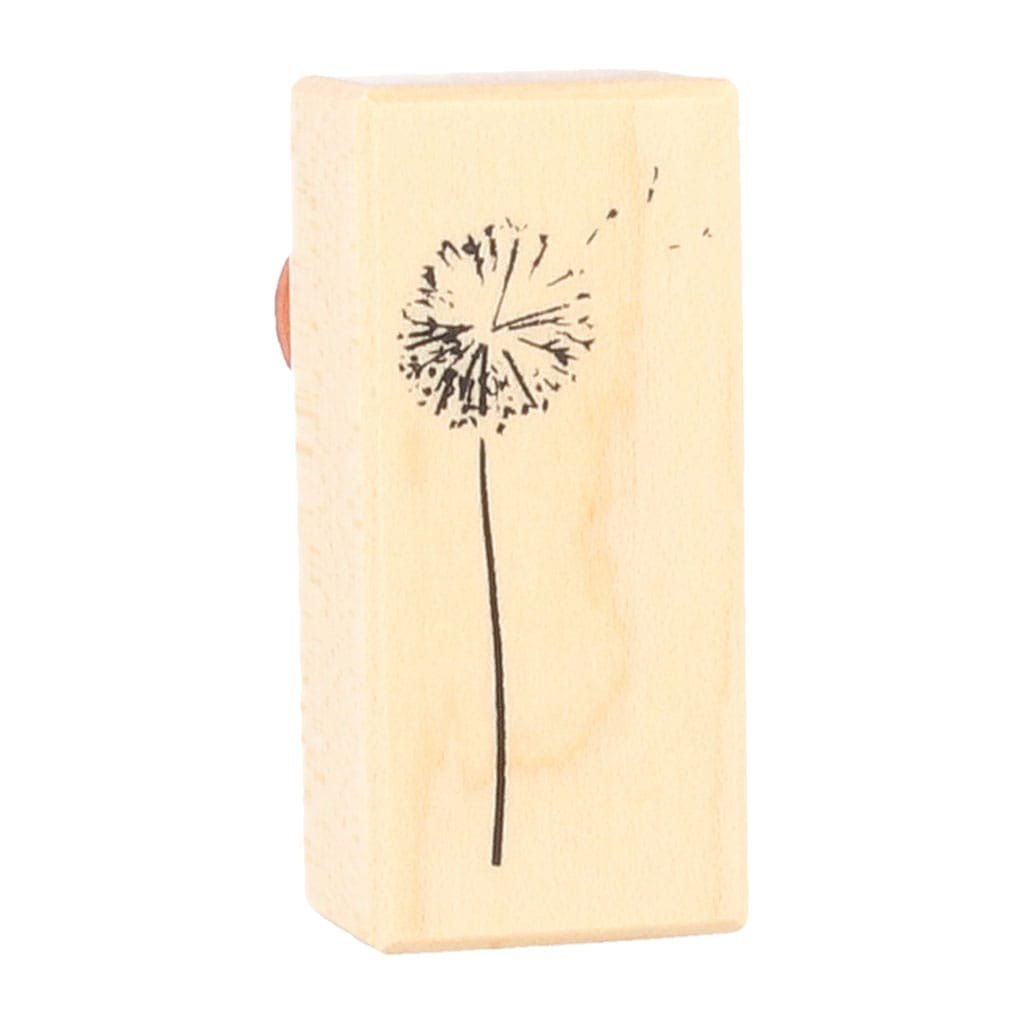 Tampon pissenlits 26x57 mm - bois - Artemio