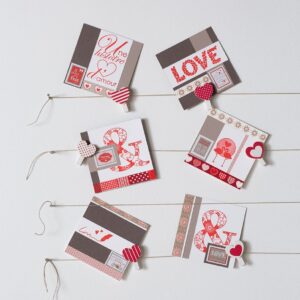 Tampon love 26x57 mm - bois - Artemio