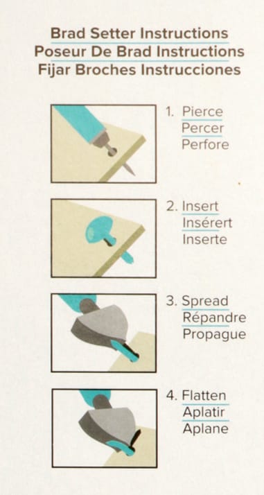 Mini hand tool kit BLEU aqua - We R