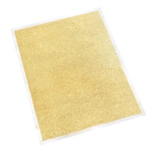 4 feuilles pailettées Gold - 20x20 cm - Minc