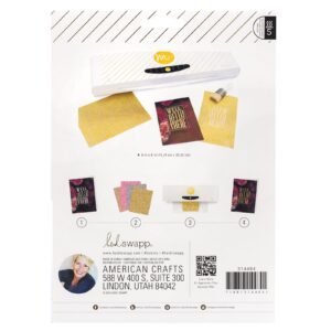 Set 4 feuilles pailettées Pink - 20x20 cm - Minc