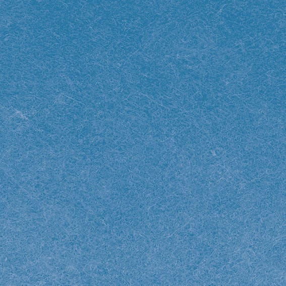 Feuille bleu paon feutre 30x30x0,2 cm - Artemio