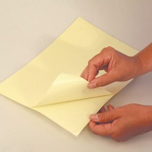 5 feuilles autocollant double face 24x34 cm - Artemio