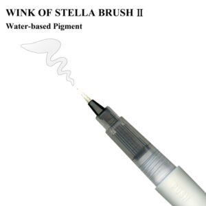 Stylo pinceau paillette wink of stella II clear- Zig