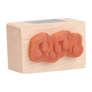 Tampon notes 26x26 mm - bois - Artemio 