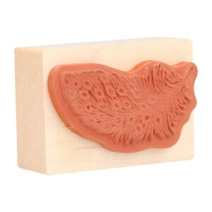 Tampon plume 37x53 mm - bois - Artemio
