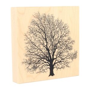 Tampon arbre 100x100 mm -bois - Artemio