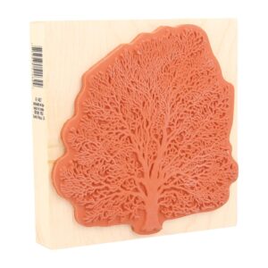 Tampon arbre 100x100 mm -bois - Artemio