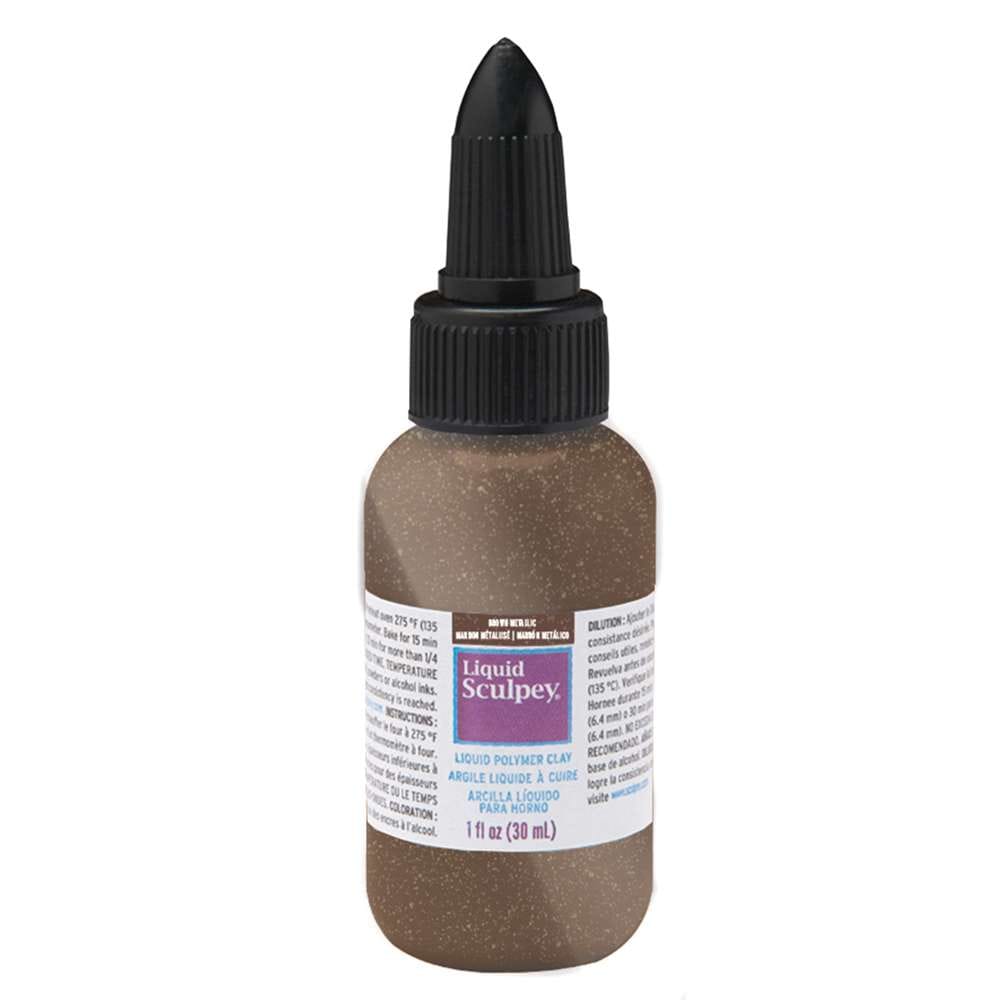 Argile liquide brown metallic - 30 ml - Sculpey