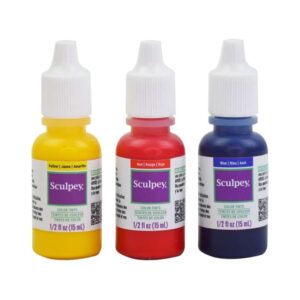 3 primary color tints - Sculpey