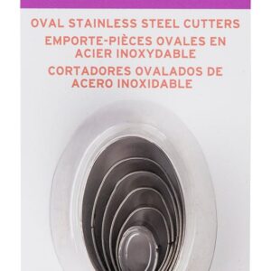 6 emporte-pièces - oval - bijoux - Premo - Sculpey