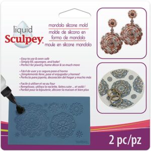 Moule en silicone mandala - Sculpey