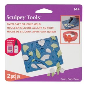 Moule de modelage flowers - Sculpey