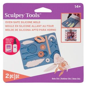Moule de modelage boho chic - Sculpey