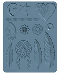Moule de modelage boho chic - Sculpey
