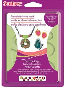 Moule en silicone cabochon - Sculpey