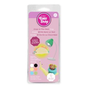 Bake shop glow in the dark - 6 pâtes - Sculpey