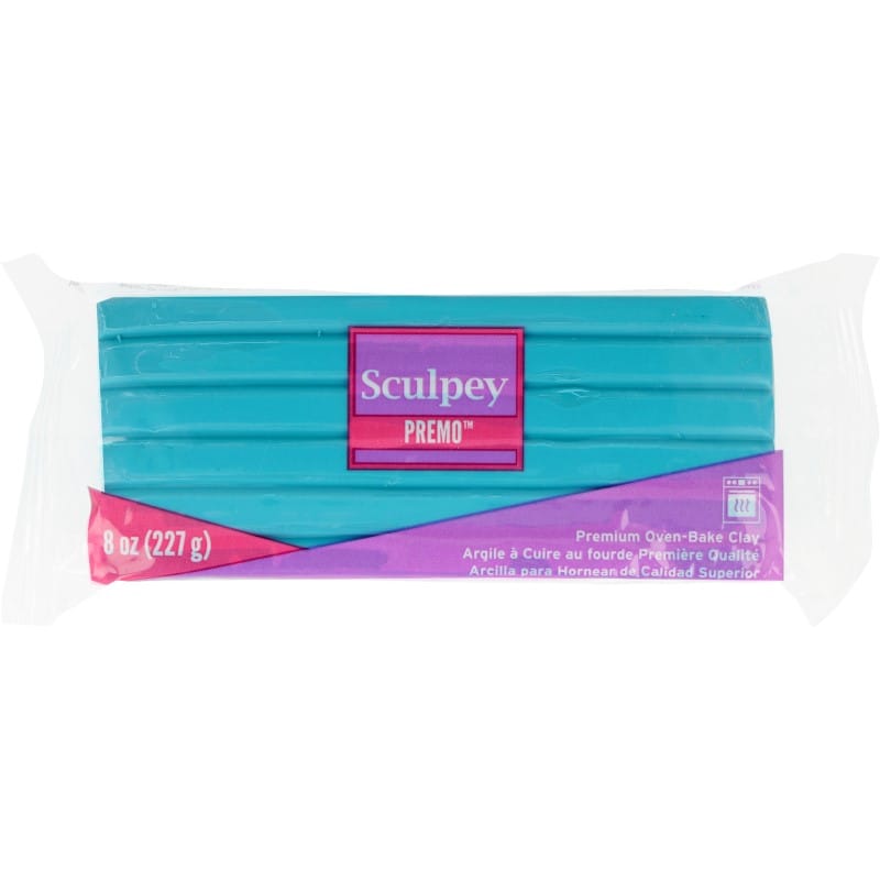 Premo Turquoise - pâte 227 gr - Sculpey