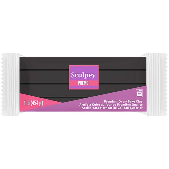 Premo black - pâte 454 gr - Sculpey