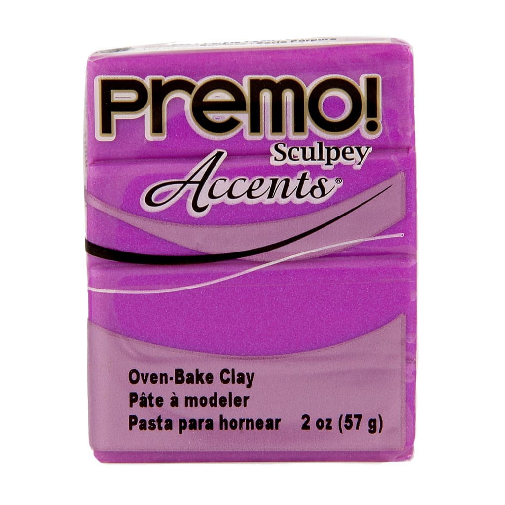 Premo accents purple pearl - pâte 57 gr - Sculpey