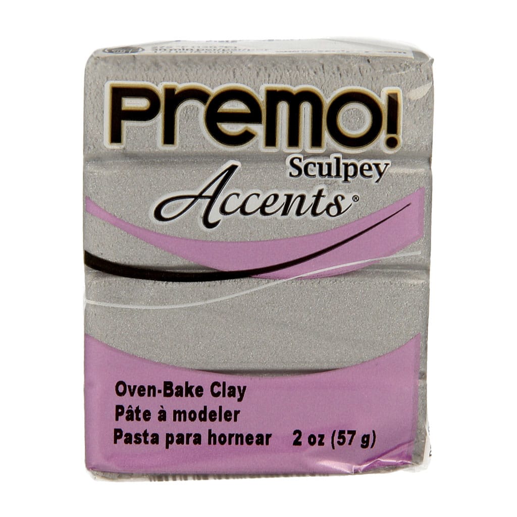 Premo accents silver - pâte 57 gr - Sculpey