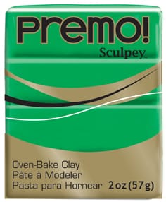 Premo green - pâte 57 gr - Sculpey