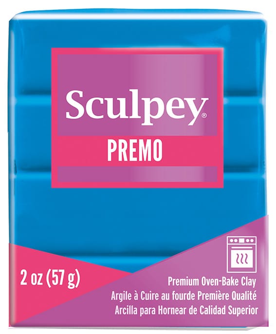 Premo turquoise - pâte 57 gr - Sculpey