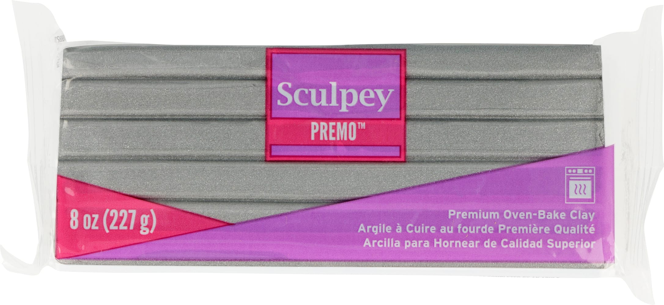 Premo Silver - pâte 227 gr - Sculpey