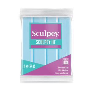 Pâte III aqua - 57 gr - Sculpey