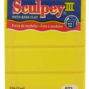 Pâte III yellow - 57 gr - Sculpey