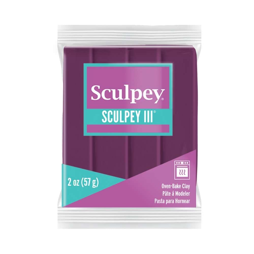Pâte III plum 57 gr - Sculpey