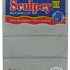 Pâte III silver - 57 gr - Sculpey