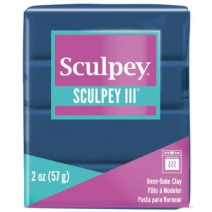 Pâte III navy pearl - 57 gr - Sculpey