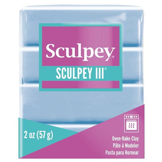 Pâte III sky blue - 57 gr - Sculpey