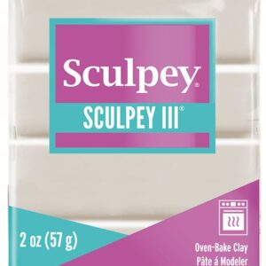 Pâte III éléphant grey - 57 gr - Sculpey