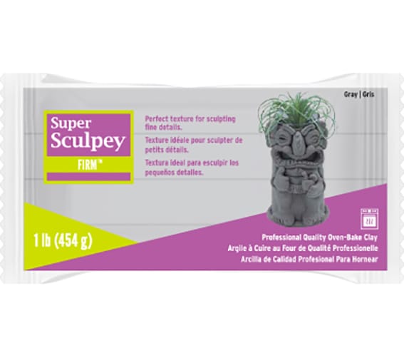 Super Sculpey ferme - gris - 454 gr - Sculpey