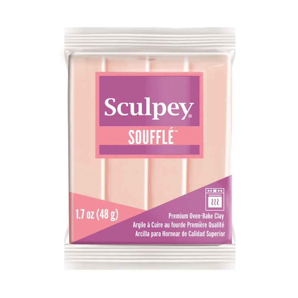  Souffle almond rose pâte 48 gr - Sculpey