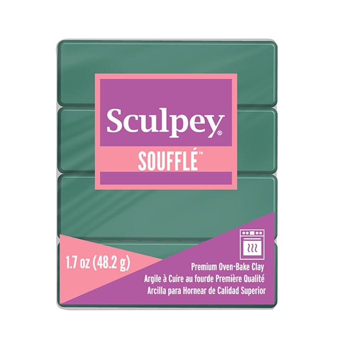Souffle jade - pâte 48 gr - Sculpey