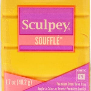Souffle Yellow ochre - pâte 48 gr - Sculpey