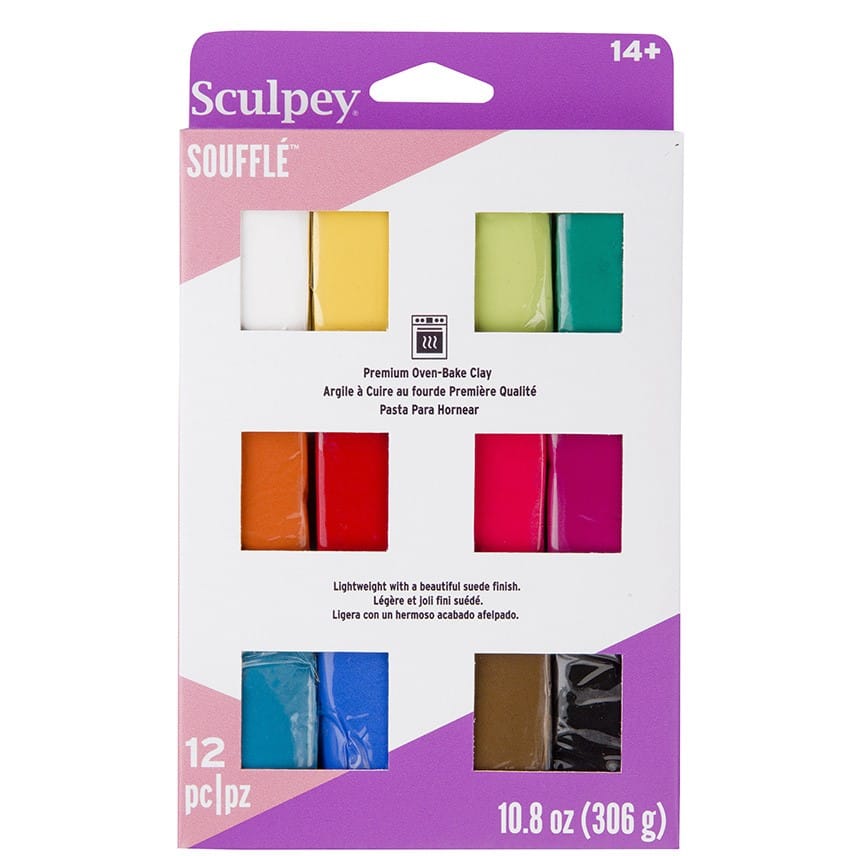 12 Sculpey souffle 28 gr - Sculpey