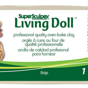 Super Sculpey living doll - medium beige - 454 gr - Sculpey