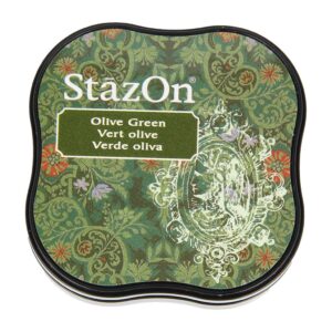 Encreur midi olive green - Stazon Tsukineko