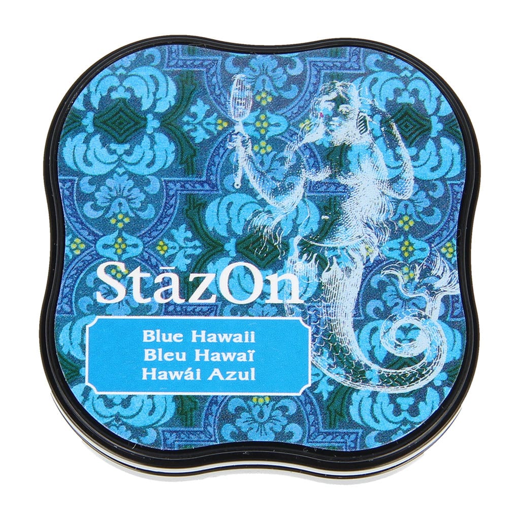 Encreur midi blue hawai - Stazon Tsukineko