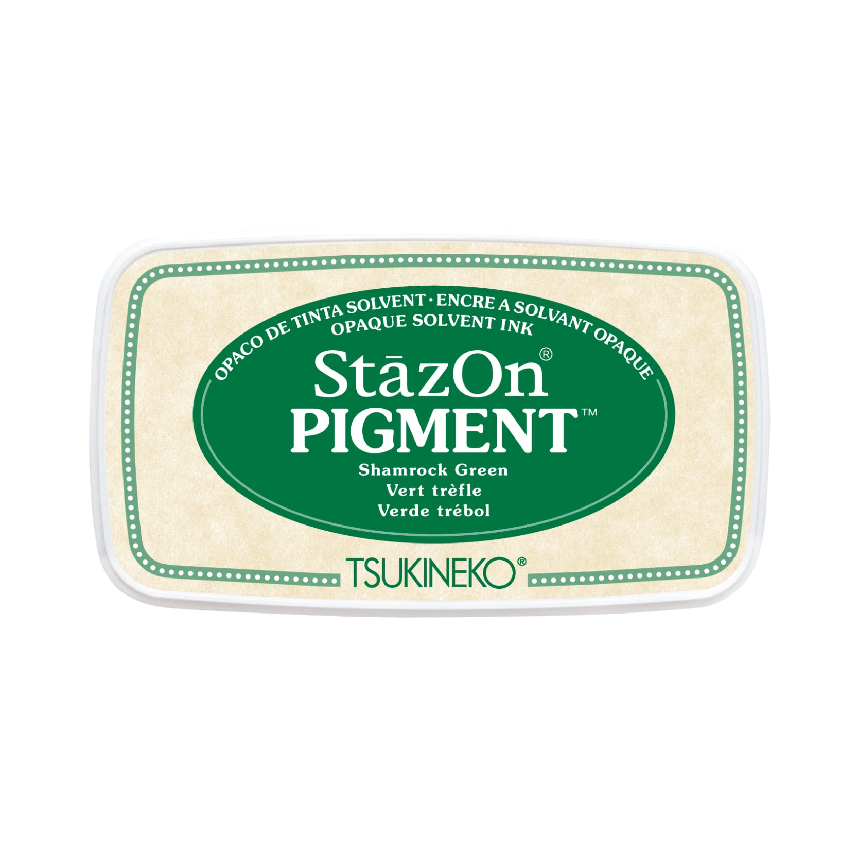 Encreur shamrock green Stazon pigment - Tsukineko