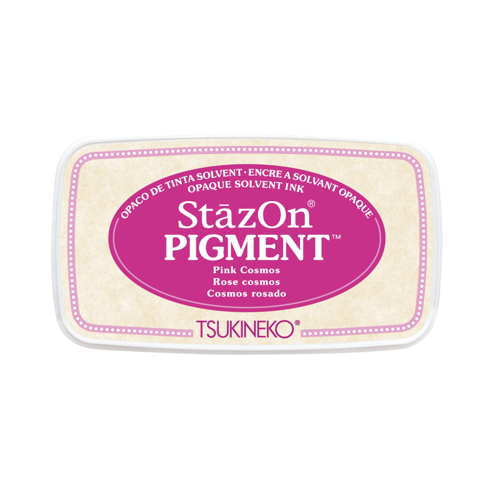 Encreur pink cosmos  Stazon pigment - Tsukineko
