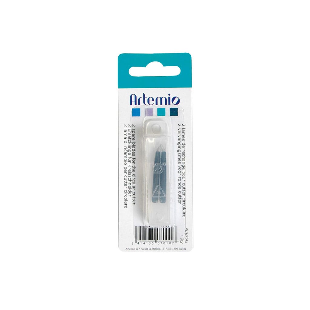 2 lames pour cutter coluzzle - Artemio