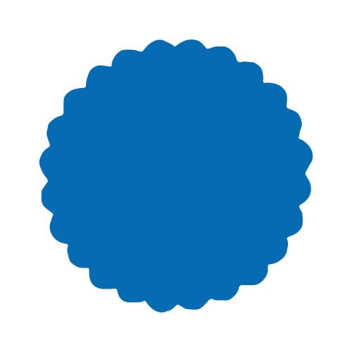 Perforatrice rond dentelé 2.5 cm - Artemio